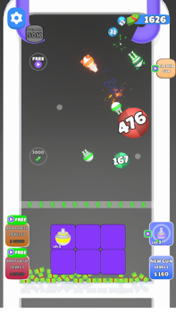 Télécharger Guns and Bounce Jeux de réflexion pour Android Capture d'écran 4