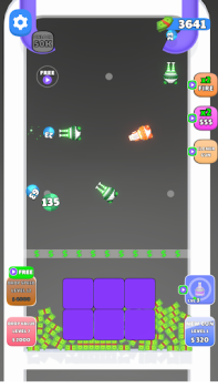 Télécharger Guns and Bounce Jeux de réflexion pour Android Capture d'écran 6