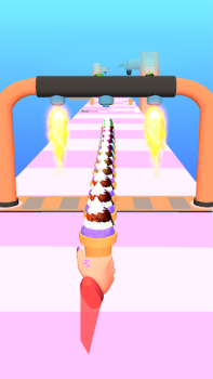 Télécharger Ice Cream Stack Runner Games Arcade pour Android Capture d'écran 3