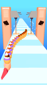 Télécharger Ice Cream Stack Runner Games Arcade pour Android Capture d'écran 4