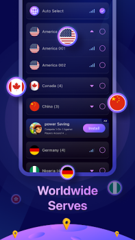 Télécharger Rich VPN-Privacy Outils pour Android Capture d'écran 2