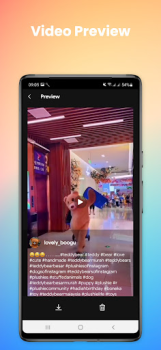 Télécharger InSaver - Video Downloader Social pour Android Capture d'écran 3