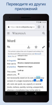 Télécharger Lingvo Dictionaries Offline Livres et guides pour Android Capture d'écran 6