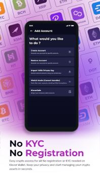 Télécharger Klever Wallet: Bitcoin, Crypto Finance pour Android Capture d'écran 6