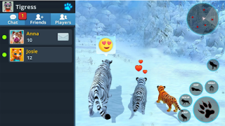 Télécharger Jeux de tigre blanc Jeux de rôle pour Android Capture d'écran 4