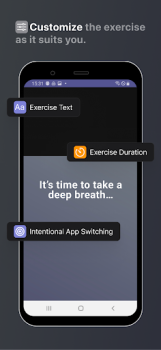 Télécharger one sec | screen time + focus Travail pour Android Capture d'écran 4