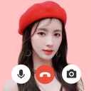 Télécharger  (G)I-DLE Faux appel vidéo chat