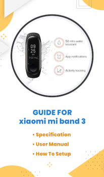 Télécharger xiaomi mi band 3 instruction Éducation pour Android Capture d'écran 3