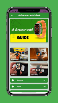 Télécharger x8 ultra smart watch Guide Éducation pour Android Capture d'écran 7