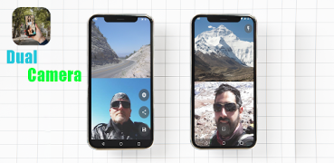 Télécharger Dual Camera For Vlogger Divers pour Android Capture d'écran 3