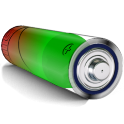 Logo 3D AA Battery Widget
