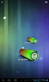 Télécharger 3D AA Battery Widget Outils pour Android Capture d'écran 3