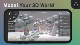 Télécharger Prisma3D - Modeling, Animation Outils pour Android Capture d'écran 6