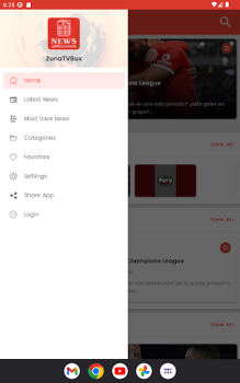 Télécharger Zona Tv Box Sport pour Android Capture d'écran 4