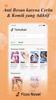 Télécharger Fizzo Novel - Reading Offline Livres et guides pour Android Capture d'écran 4