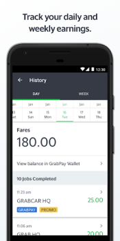 Télécharger Grab Driver: App for Partners Cartes et navigation pour Android Capture d'écran 4