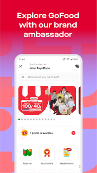 Télécharger Gojek - Transportasi & Makanan Voyages pour Android Capture d'écran 3
