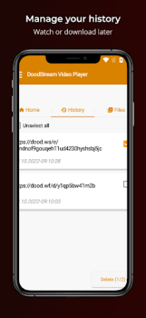 Télécharger DoodStream Video Player Lecteurs et éditeurs de vidéos pour Android Capture d'écran 3