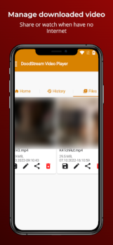 Télécharger DoodStream Video Player Lecteurs et éditeurs de vidéos pour Android Capture d'écran 4