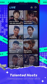 Télécharger HeeSay - Blued LIVE & Dating Social pour Android Capture d'écran 2