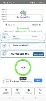 Télécharger Tx Tunnel Pro - Super Fast Net Outils pour Android Capture d'écran 5