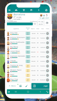 Télécharger Superkickoff Football Manager Jeux de sport pour Android Capture d'écran 2