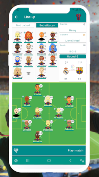 Télécharger Superkickoff Football Manager Jeux de sport pour Android Capture d'écran 3