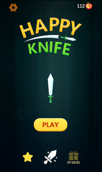 Télécharger Happy Knife Occasionnel pour Android Capture d'écran 4