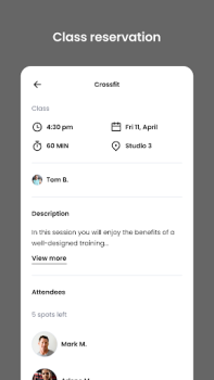 Télécharger Loft Fitness Santé et forme physique pour Android Capture d'écran 5