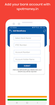 Télécharger Spotmoney -Credit Card To Bank Affaires pour Android Capture d'écran 2