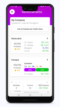 Télécharger Ceogame - Simulação de Negócio Simulateurs pour Android Capture d'écran 2