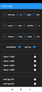 Télécharger Sensi Capa Outils pour Android Capture d'écran 3