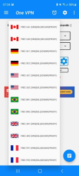 Télécharger One VPN Outils pour Android Capture d'écran 2