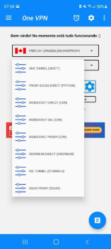 Télécharger One VPN Outils pour Android Capture d'écran 3