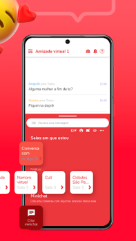 Télécharger UOL: Bate-Papo e Encontros Social pour Android Capture d'écran 6