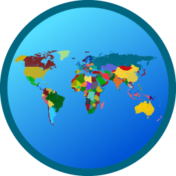 Logo Provinces du monde. Empire.