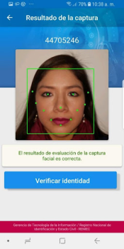 Télécharger DNI BioFacial Social pour Android Capture d'écran 2