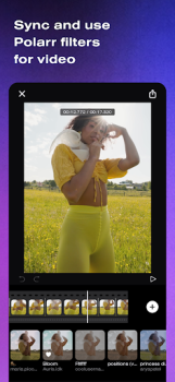 Télécharger Polarr 24FPS Lecteurs et éditeurs de vidéos pour Android Capture d'écran 3