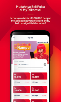 Télécharger MyTelkomsel - Beli Pulsa/Paket Outils pour Android Capture d'écran 7