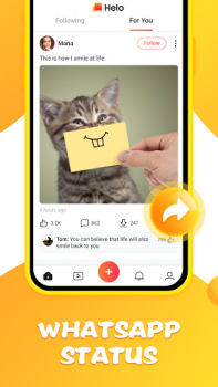 Télécharger Helo - Humor and Social Trends Social pour Android Capture d'écran 3