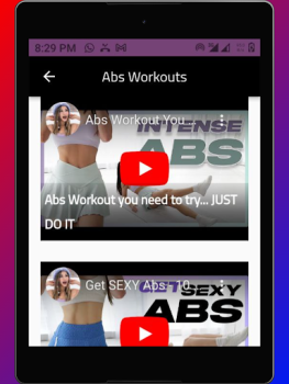 Télécharger Workout - Chloe Ting Santé et forme physique pour Android Capture d'écran 6