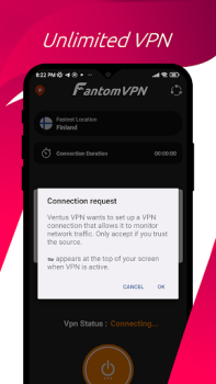 Télécharger Fantum VPN - Fast, Secure VPN Outils pour Android Capture d'écran 3