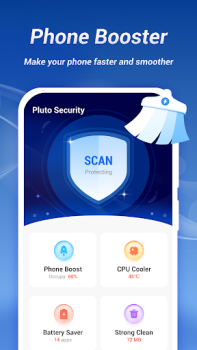 Télécharger Pluto Security - Virus Cleaner Outils pour Android