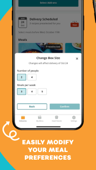 Télécharger EveryPlate: Cooking Simplified Nourriture et boissons pour Android Capture d'écran 5