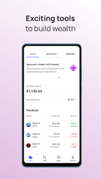 Télécharger Opencash: Long-term investing Finance pour Android Capture d'écran 4