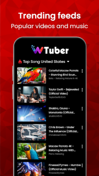 Télécharger Lecteur vidéo - wTuber Lecteurs et éditeurs de vidéos pour Android Capture d'écran 3