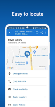 Télécharger CARFAX - Shop New & Used Cars Voitures et transports pour Android Capture d'écran 7