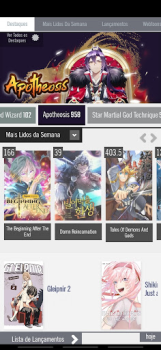 Télécharger Manga Manlist Divertissement pour Android Capture d'écran 2