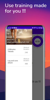 Télécharger Full body workout at home Santé et forme physique pour Android Capture d'écran 3