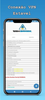 Télécharger SSHBRASIL Lite (SSH/WS/Proxy) Travail pour Android Capture d'écran 5